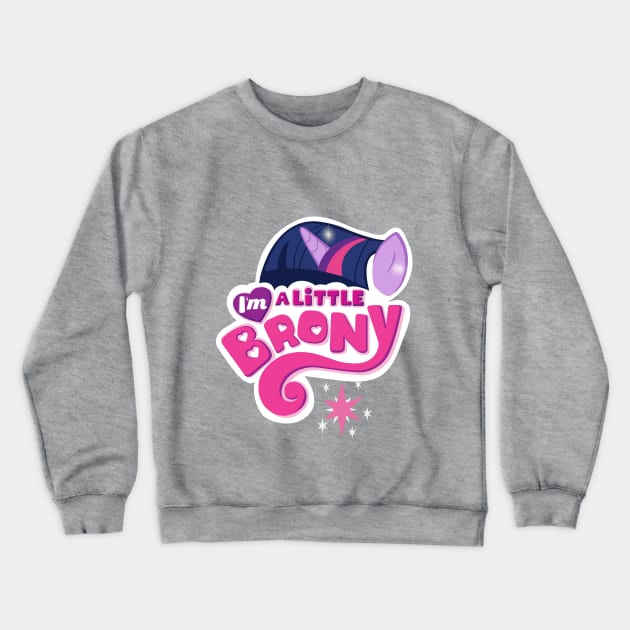 Twilight Sparkle Crewneck Sweatshirt by mia_music